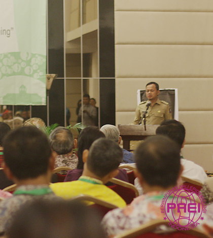 Balai Besar Pelatihan Kesehatan (BBPK) Ciloto Badan PPSDM kesehatan kementerian Kesehatan RI bekerja sama dengan South Asia Field Epidemiology and Technology Network (Safetynet) dan Perhimpunan Ahli Epidemiologi Indonesia (PAEI) menggelar Asia Regional Applied Management Training Conference di Hotel Savero Garden, Jalan Pajajaran, Kota Bogor, Selasa (25/07/2017)